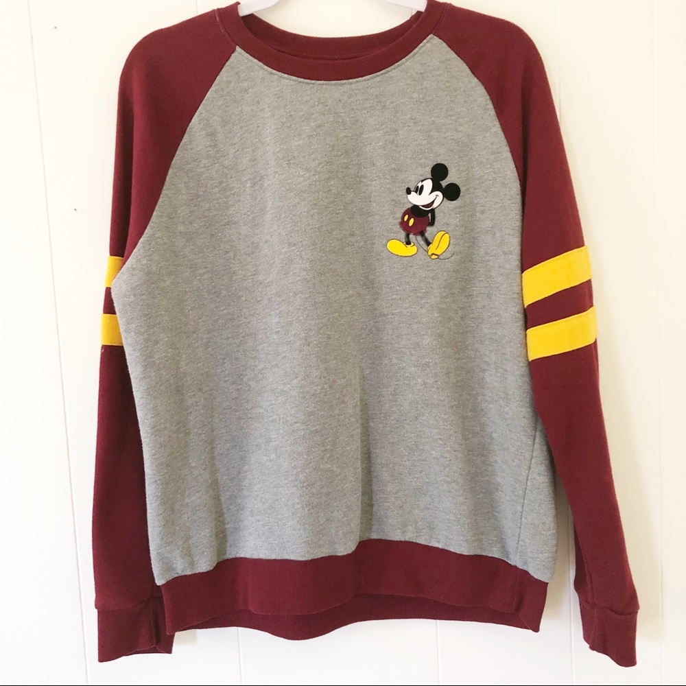 Disney Mickey Collegiate Raglan Sweatshirt